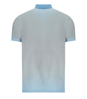 POLO REVERSIBILE DOUBLE CIELO PERLA BOB