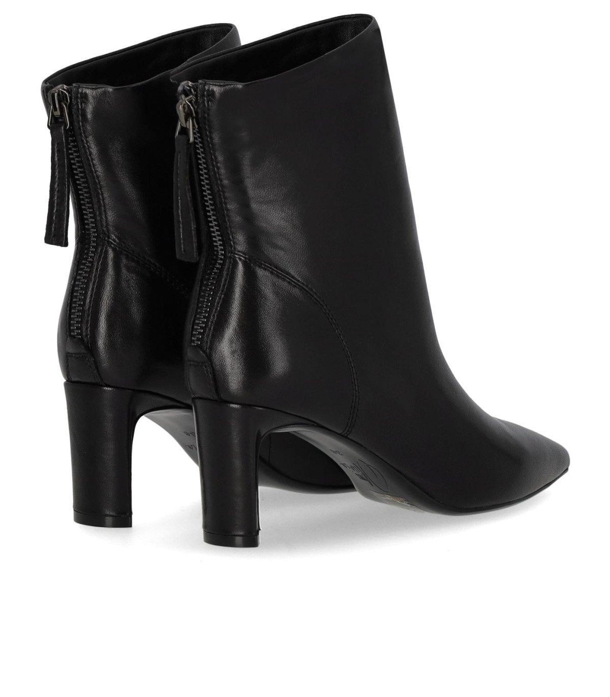 MISS OLIVIA GAIA SCHWARZE STIEFELETTE MIT ABSATZ