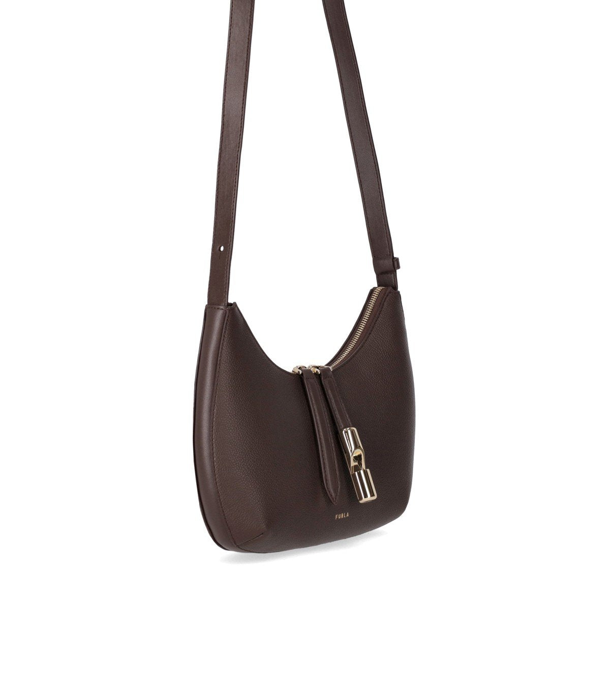 FURLA GOCCIA S CIOCCOLATO CROSSBODY BAG
