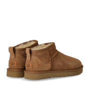 UGG CLASSIC ULTRA MINI CHESTNUT ENKELLAARS