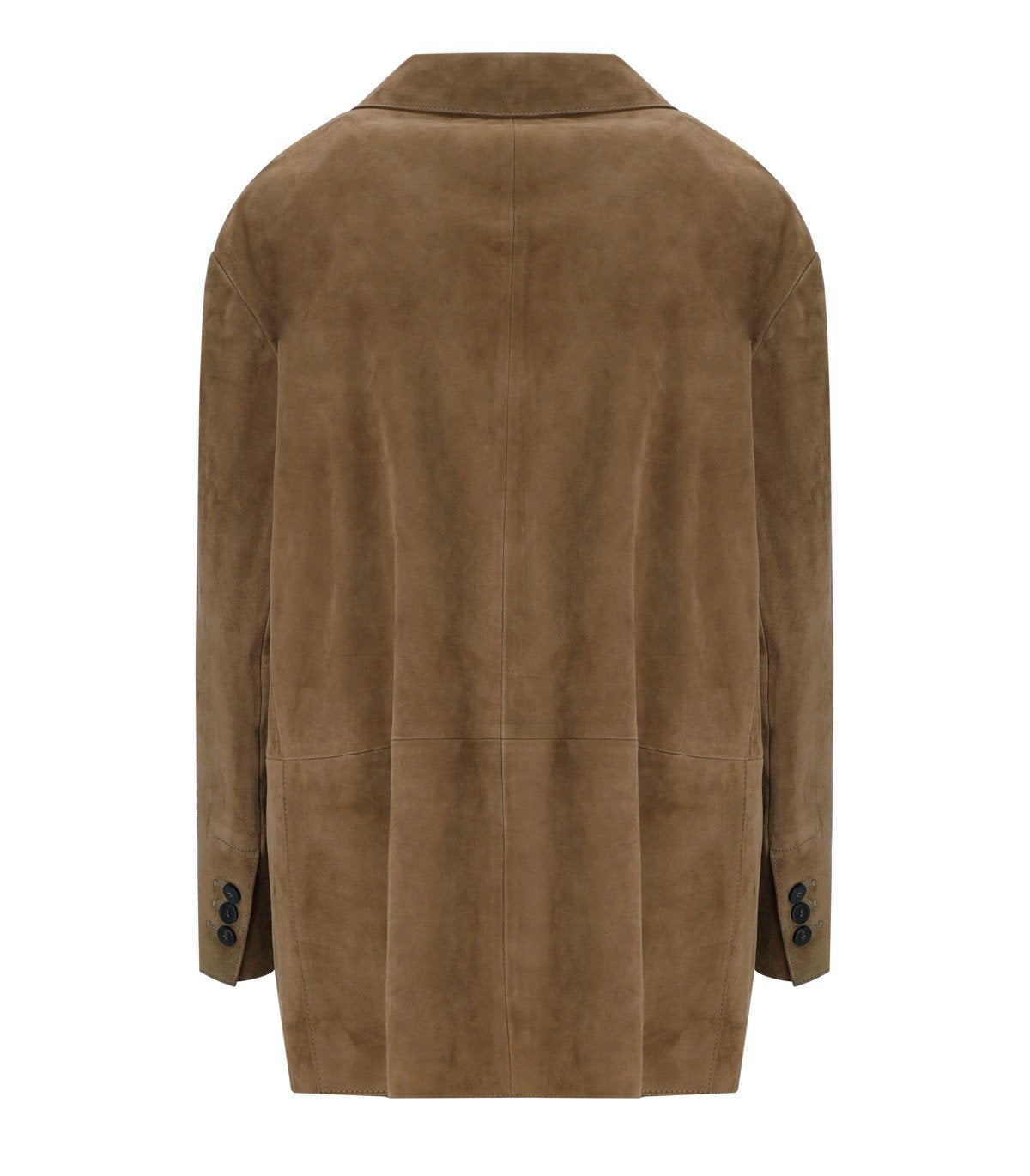 MAX MARA WEEKEND ROLANDA BEIGE SINGLE-BREASTED BLAZER