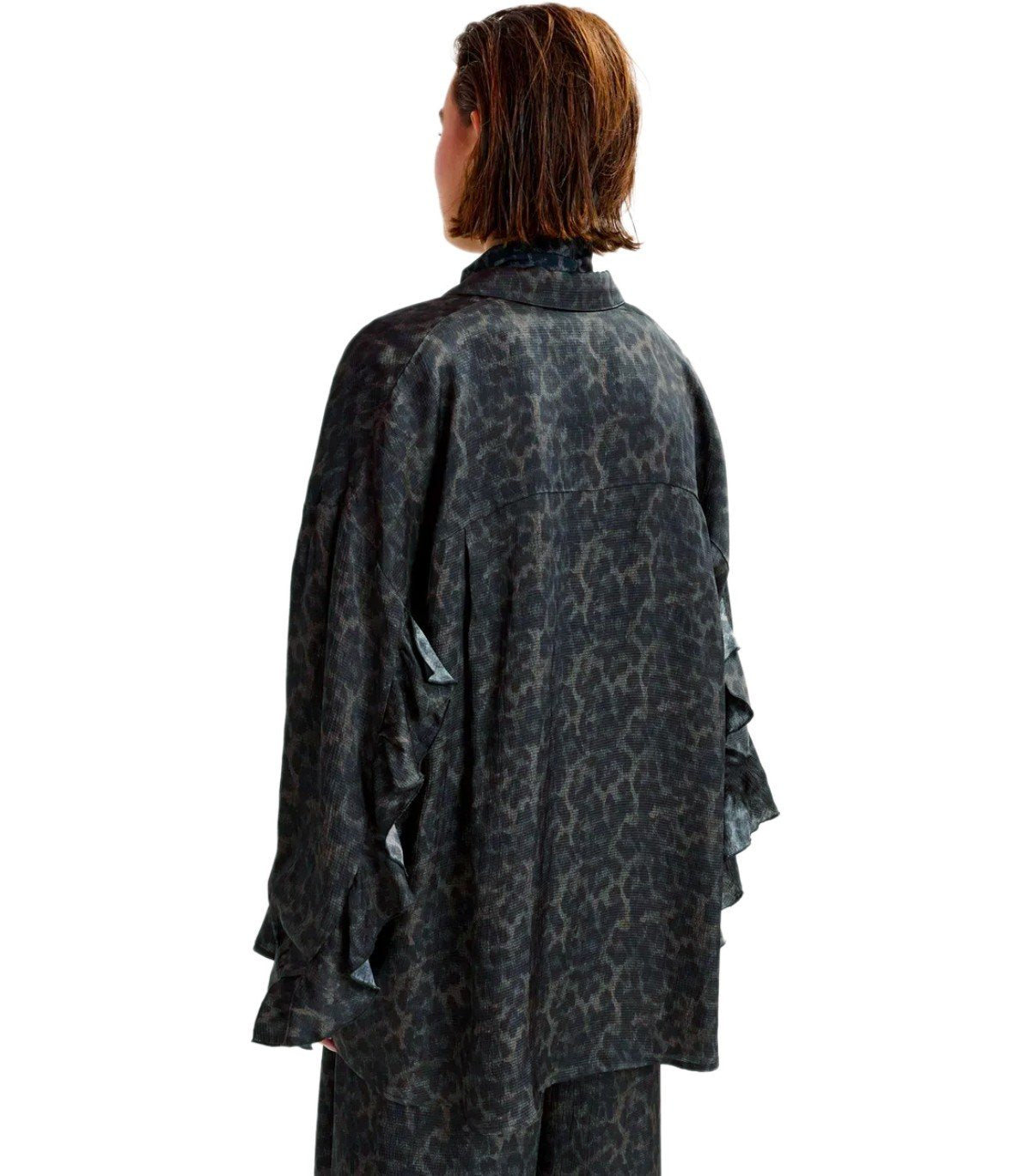 ESSENTIEL ANTWERP ILORIN BROWN SHIRT