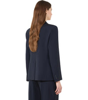 MAX MAR WEEKEND LAMINE BLAUWE JAS