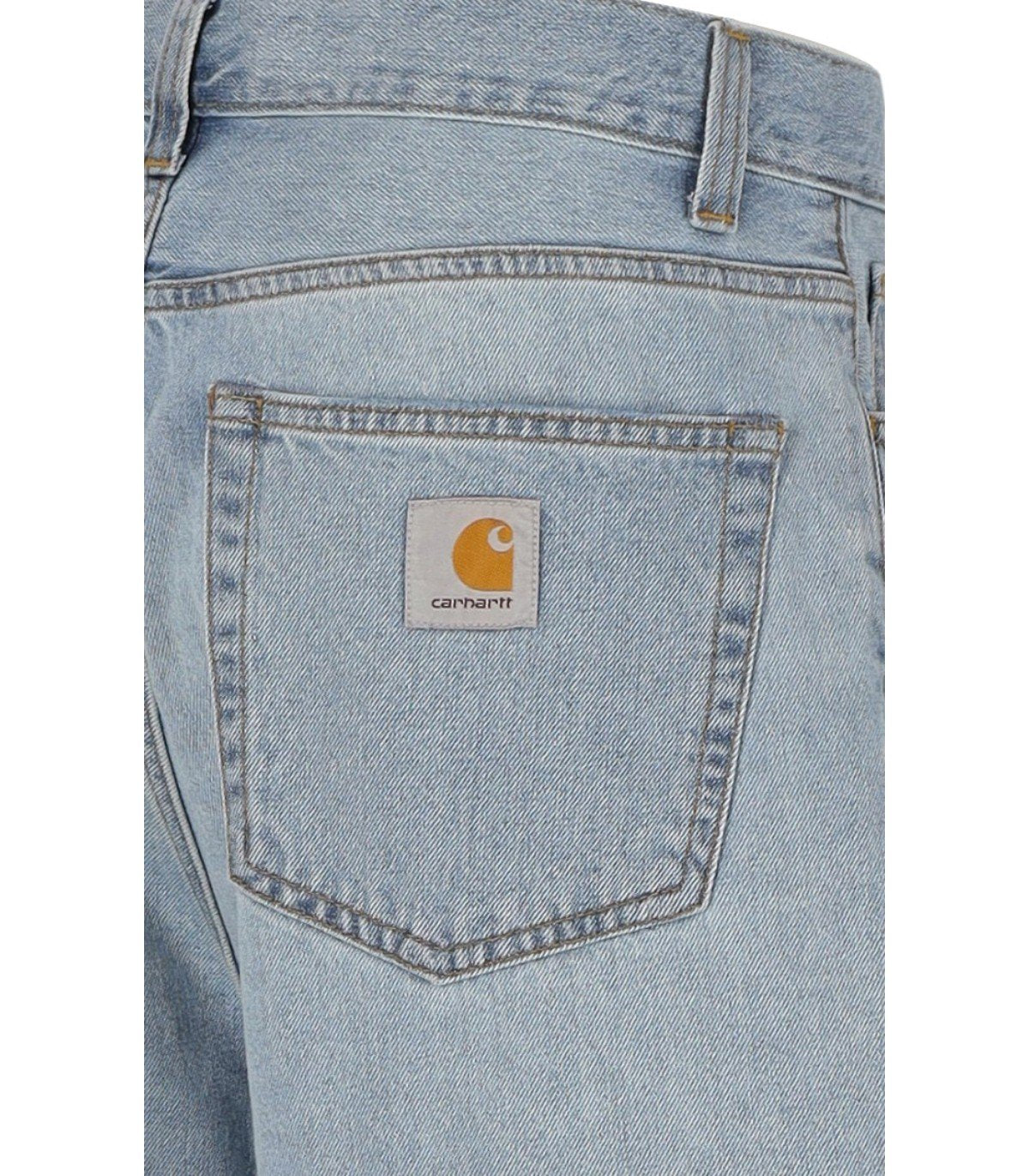 CARHARTT WIP LANDON LIGHT BLUE BERMUDA SHORTS