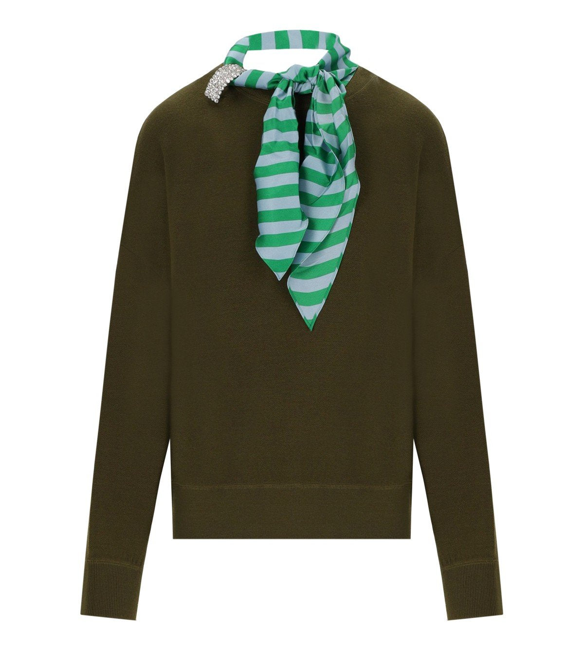 ESSENTIEL ANTWERP KURTIS KHAKI PULLOVER