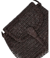 DRAGON DIFFUSION MINI CITY DONKERBRUINE CROSSBODY TAS