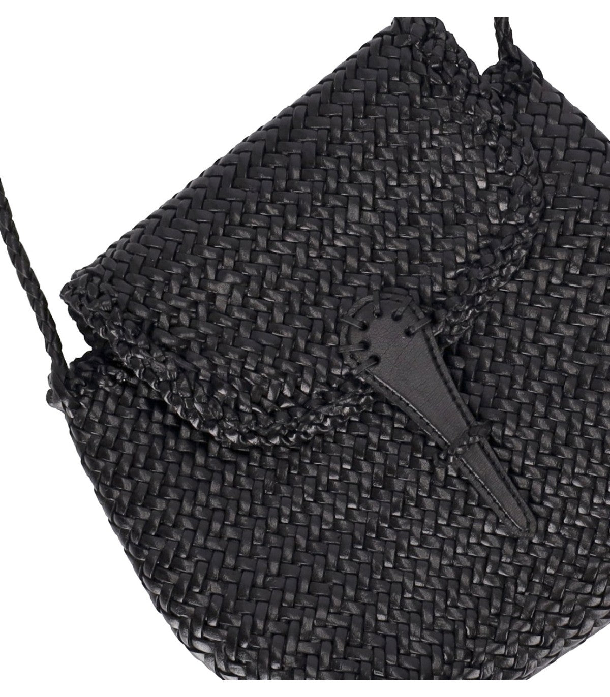 DRAGON DIFFUSION MINI CITY BLACK CROSSBODY BAG