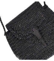 DRAGON DIFFUSION MINI CITY BLACK CROSSBODY BAG