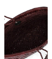 DRAGON DIFFUSION MINSU BURGUNDY CROSSBODY TAS