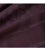 SCIARPA MONOGRAM MERLOT ELISABETTA FRANCHI