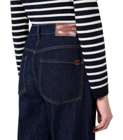 JEANS A PALAZZO SPORT BLU MAX MARA WEEKEND