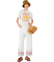 MAX MARA WEEKEND PANTERA ECRU T-SHIRT