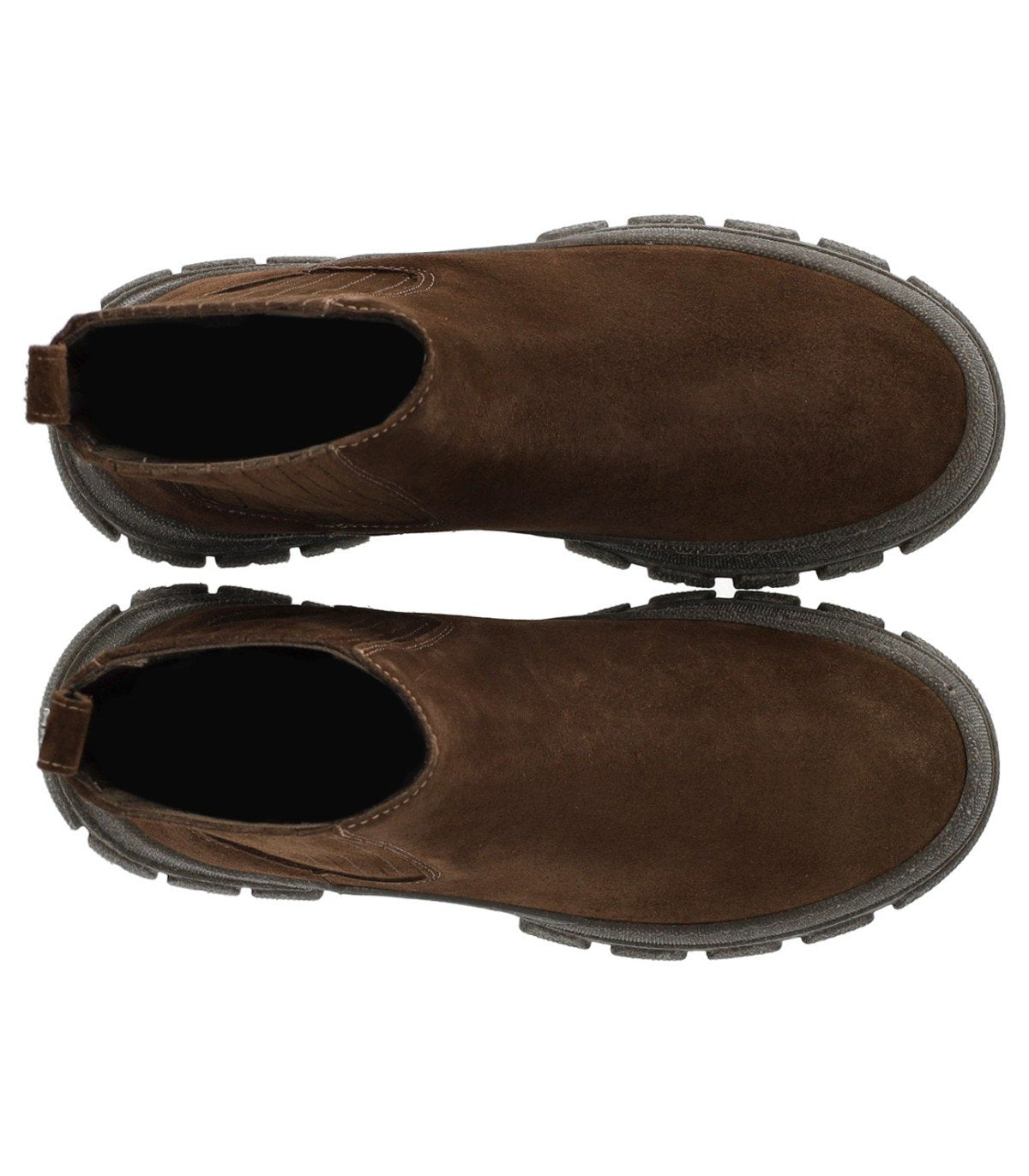 MAX MARA WEEKEND GENEPI DUNKELBRAUNE CHELSEA STIEFELETTE