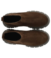 MAX MARA WEEKEND GENEPI DUNKELBRAUNE CHELSEA STIEFELETTE