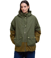 BARBOUR HAYLEY DUSKY GREEN JACKET