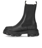 GANNI MID SCHWARZE CHELSEA STIEFELETTE