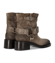 STRATEGIA BEIGE BIKER STIEFELETTE
