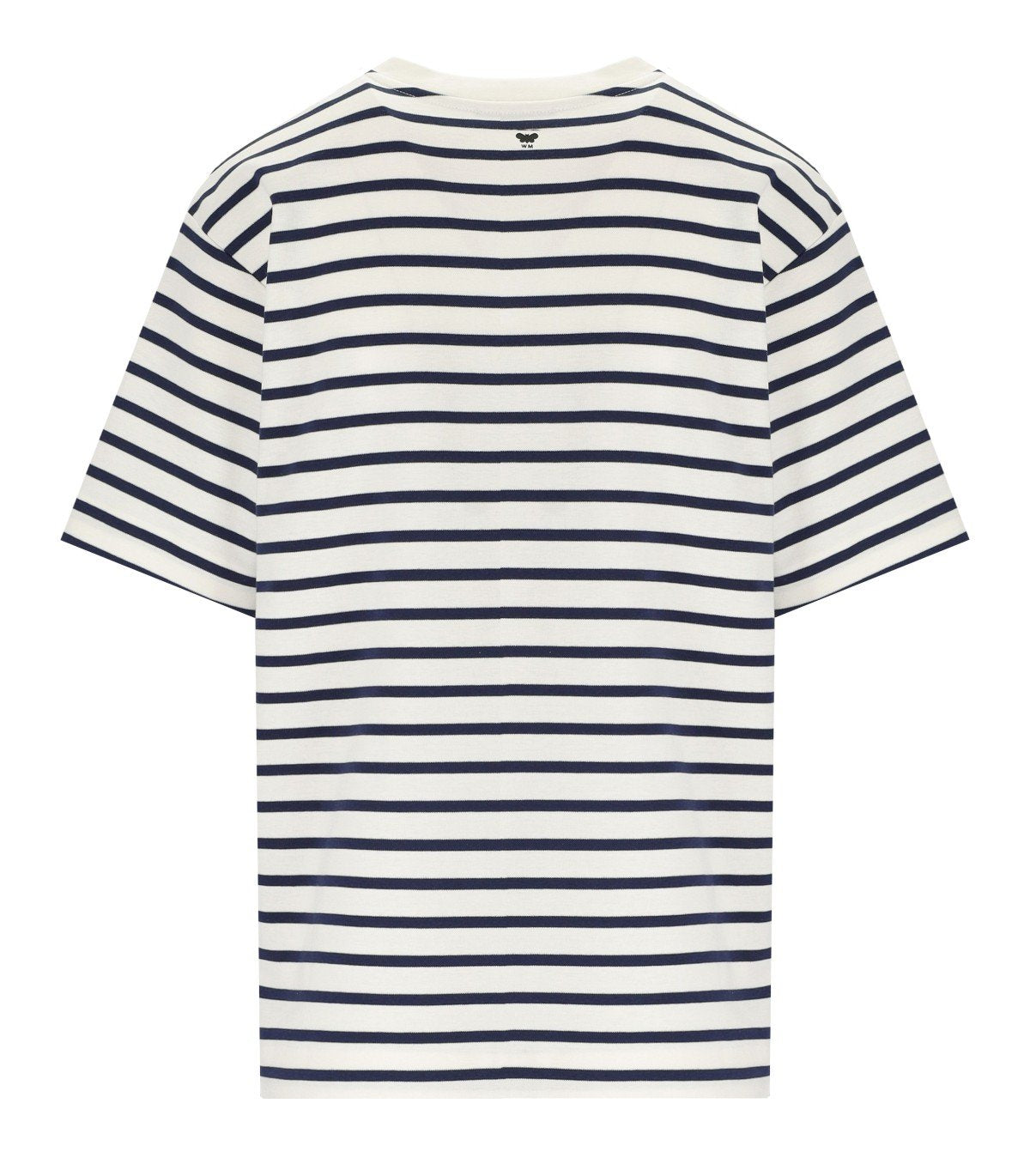 MAX MARA WEEKEND MULTID BLUE STRIPED T-SHIRT