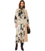 MAGLIONE GIROCOLLO PAVIDI ECRU' MAX MARA WEEKEND