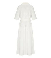 MM MAX MARA ALBERO WHITE LONG DRESS