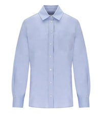 MAX MARA WEEKEND COBALTO BLAUW OVERHEMD - 38