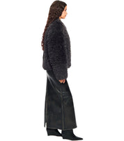 STAND STUDIO CHARLOTTE SMOKE GREY JACKE