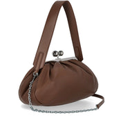 CLUTCH PASTICCINO CUBICO MEDIUM CUOIO MAX MARA WEEKEND