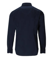 GMF 965 BLAUES HEMD AUS POPELINE