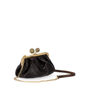 MAX MARA WEEKEND PASTICCINO SPANISH HERITAGE SMALL BRUIN CLUTCH
