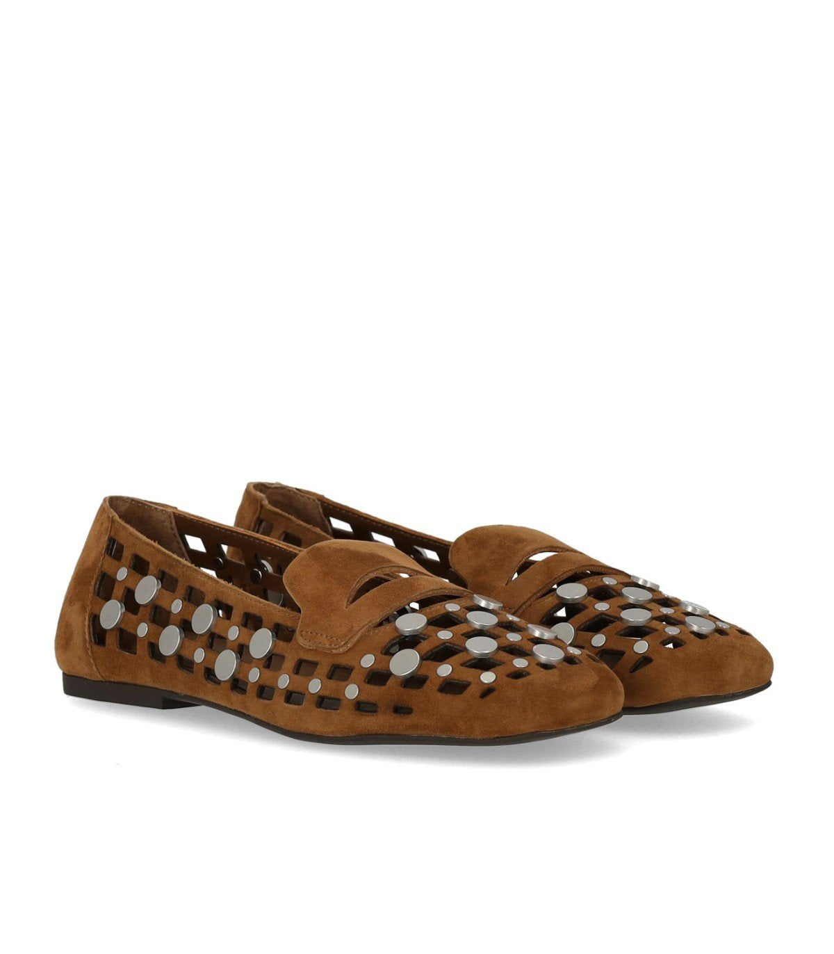 ASH BALI BROWN BALLET FLAT SHOE
