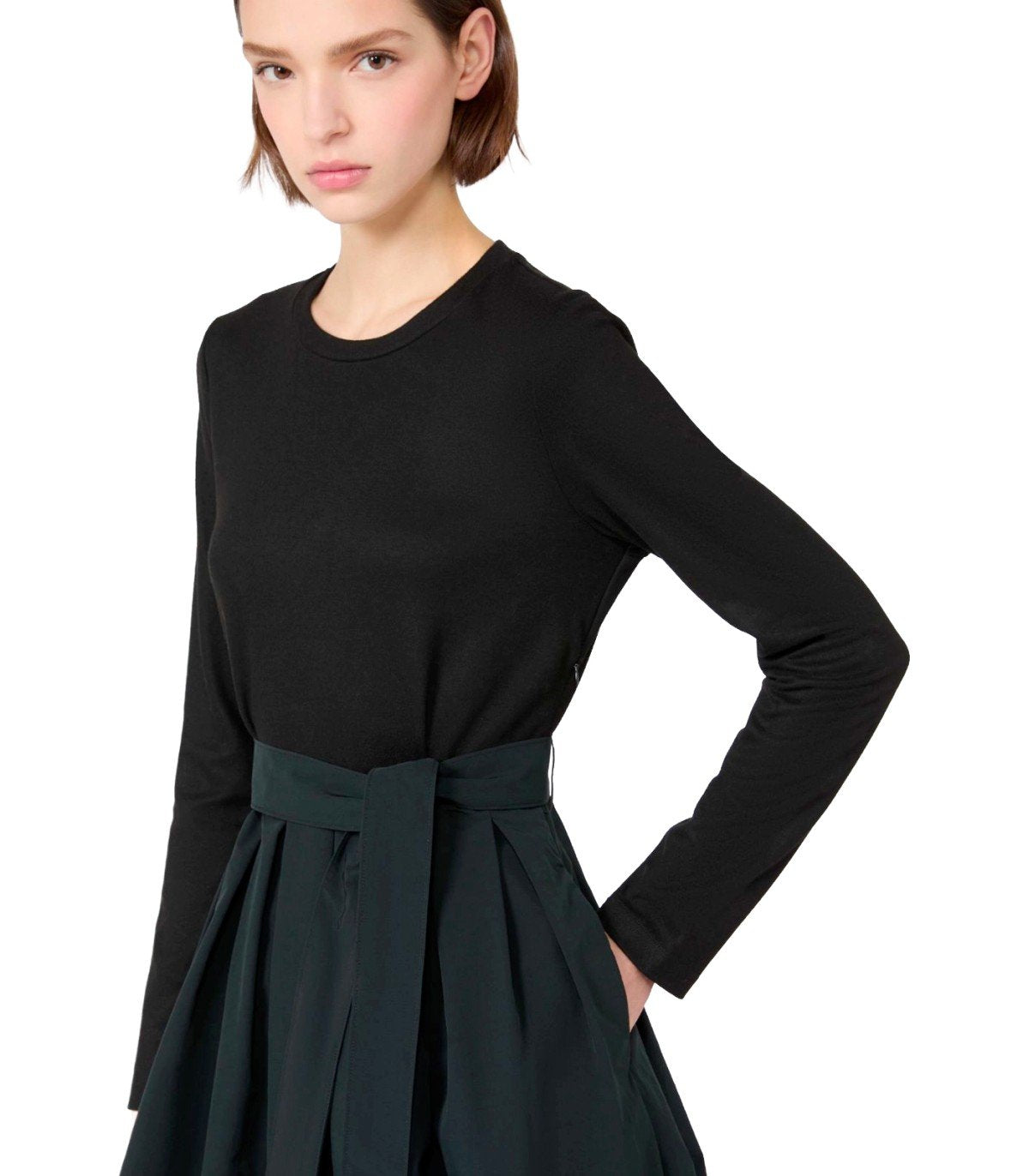 ABITO CARIOCA NERO MAX MARA WEEKEND 