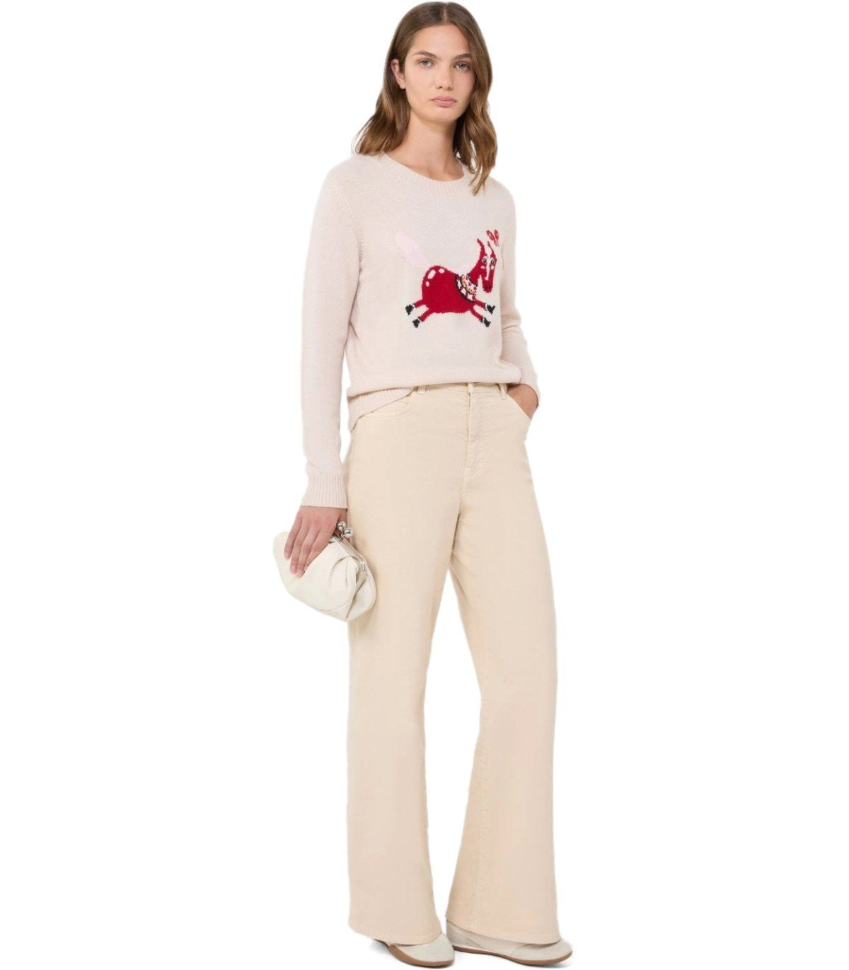 MAX MARA WEEKEND MEDINA BEIGE JEANS