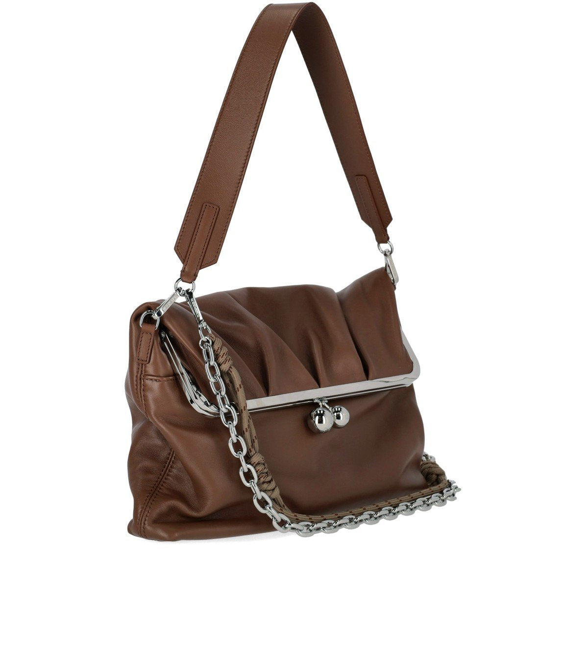 BORSA PASTICCINO SLALOM MARRONE MAX MARA WEEKEND