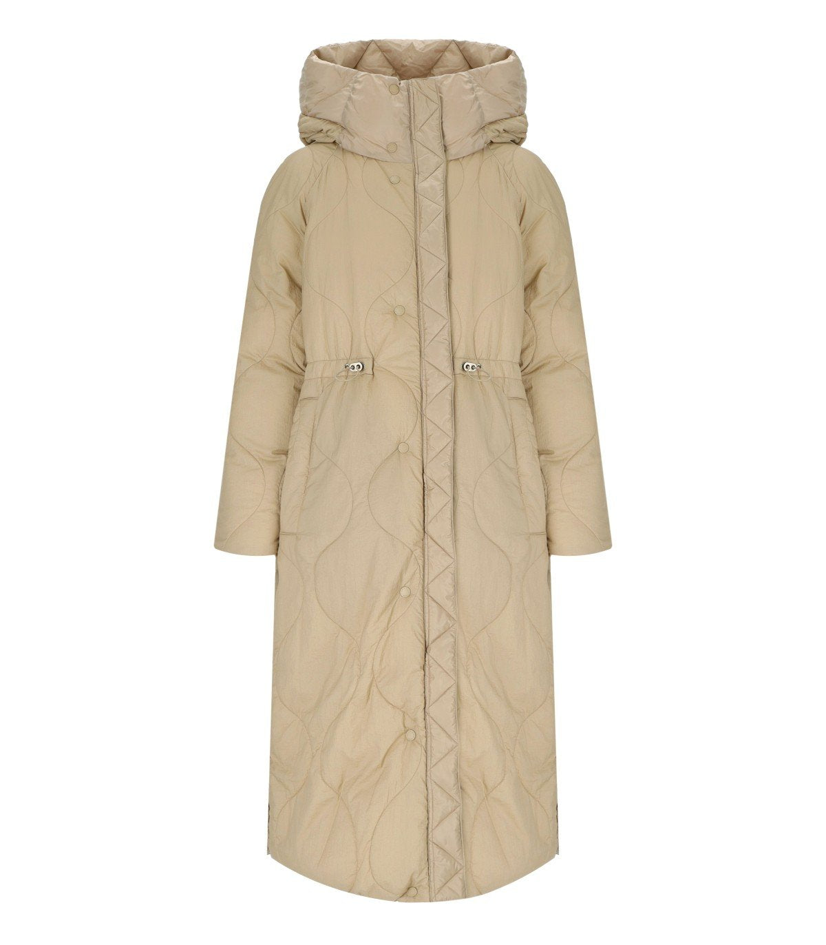 PIUMINO REVERSIBILE CON CAPPUCCIO NOVAK BEIGE MAX MARA WEEKEND