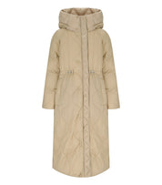 PIUMINO REVERSIBILE CON CAPPUCCIO NOVAK BEIGE MAX MARA WEEKEND