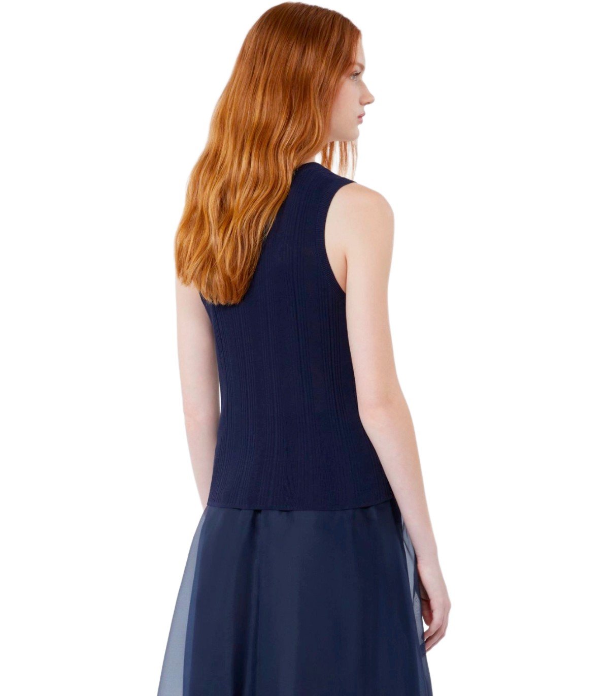 MAX MARA WEEKEND COSE BLUE TOP