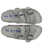 BIRKENSTOCK ARIZONA SOFT FOOTBED PURE SAGE TONAL SANDAL