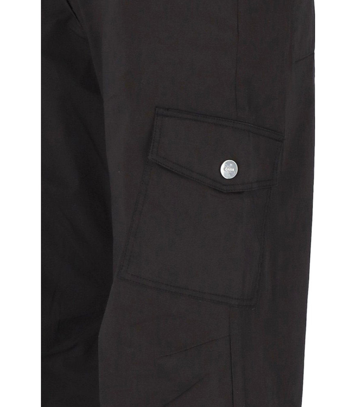 GANNI SCHWARZE CARGOHOSEN