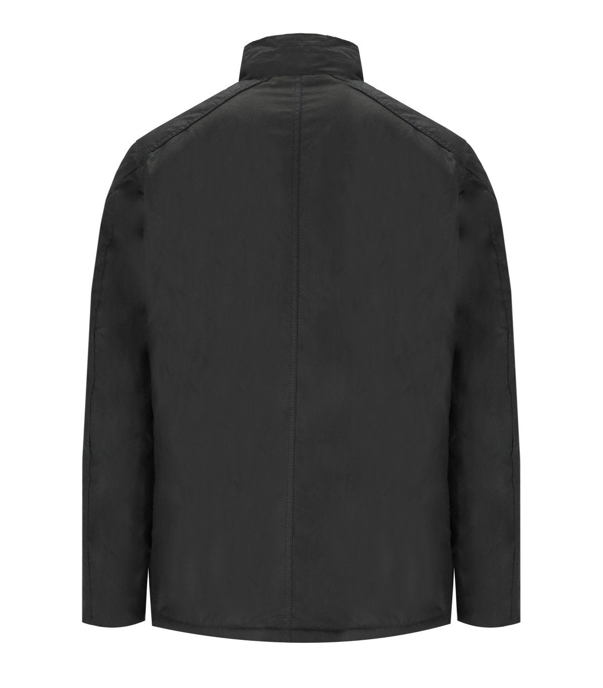 BARBOUR INTERNATIONAL WINTER LOCKSEAM WAX BLACK JACKET