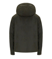 BARBOUR KEVLAR WAX OLIVGRÜN KAPUZENJACKE