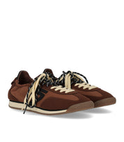 BASKETS 6.02 PANTHER VINTAGE NYLON CHOCOLATE PURAAI