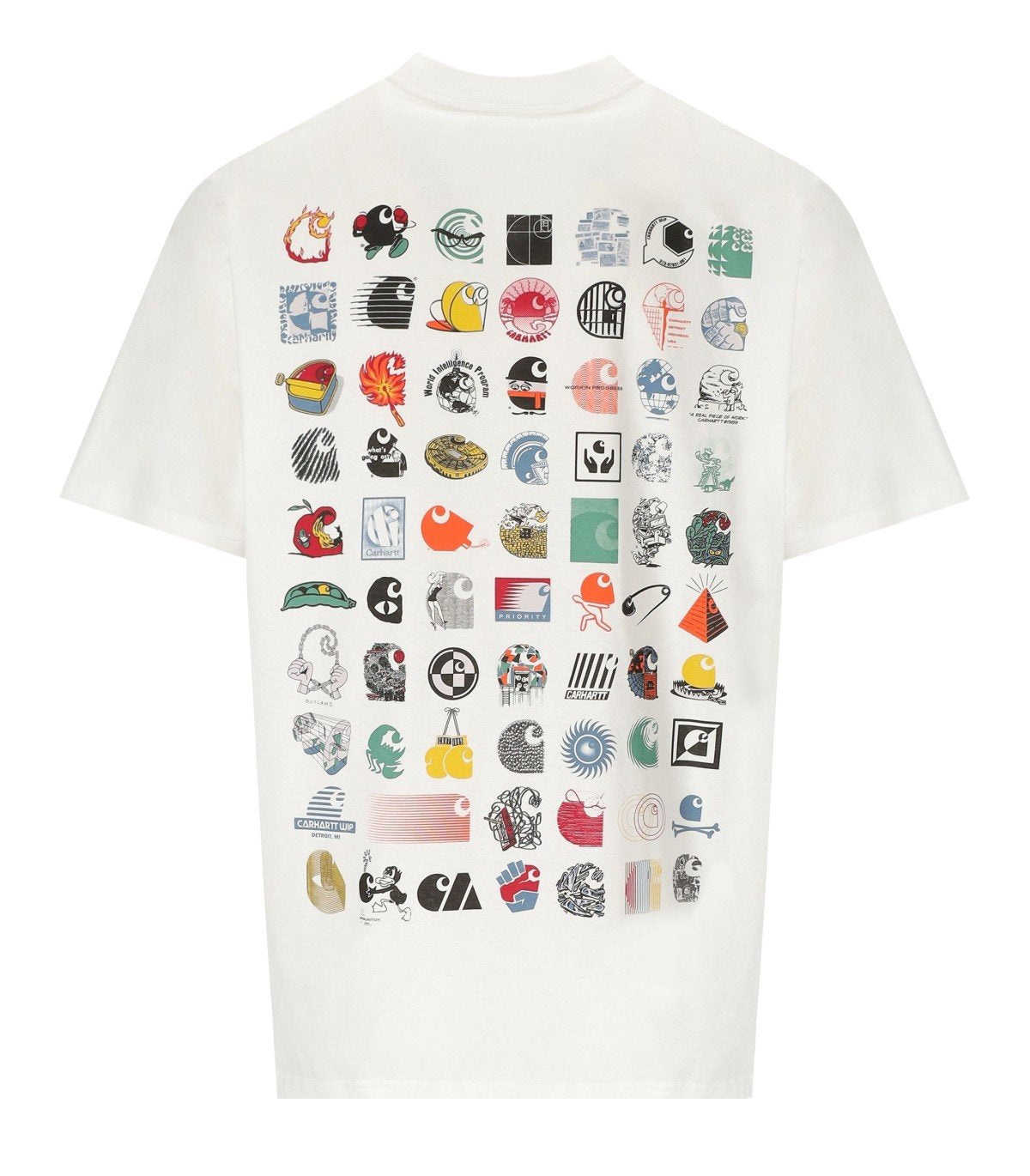 CARHARTT WIP S/S C LOGO ARCHIVE WHITE T-SHIRT