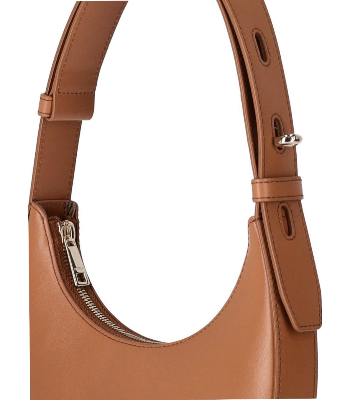 FURLA DELIZIA MINI BRANDY SHOULDER BAG