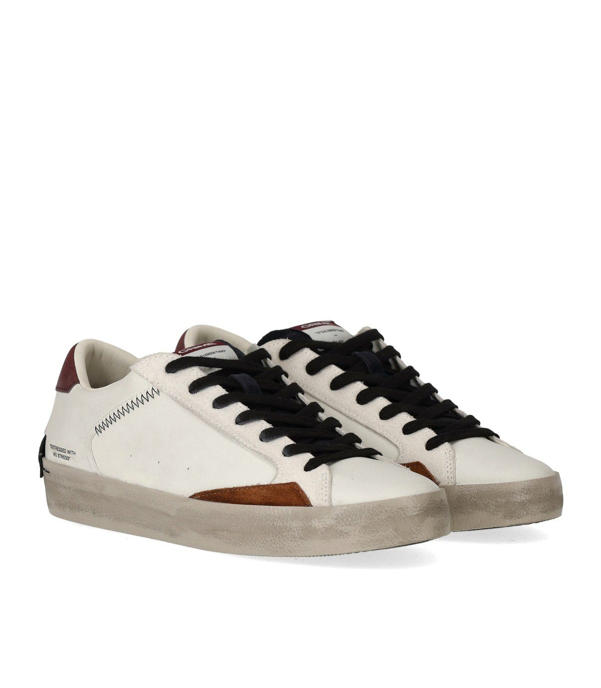 SNEAKER DISTRESSED BIANCA CRIME LONDON