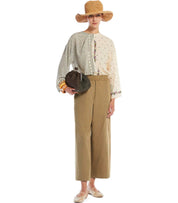 PANTALON CROPPED MILVA TERRA MAX MARA WEEKEND