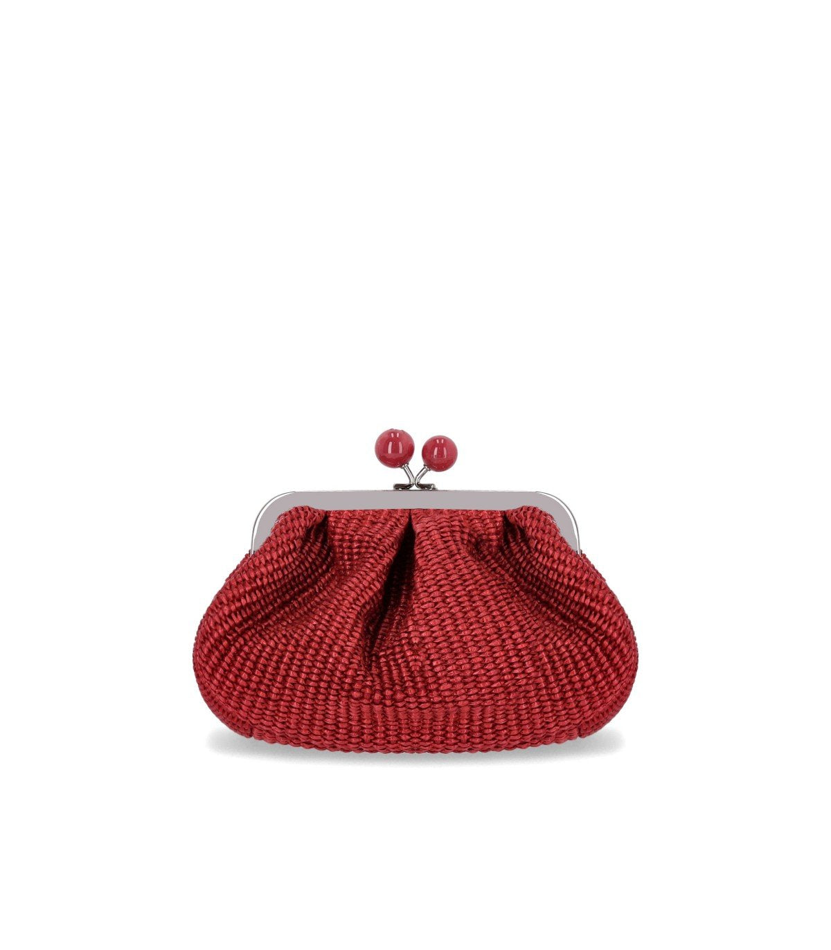 MAX MARA WEEKEND PASTICCINO PALMAS SMALL RED CLUTCH – FerrarisBoutique