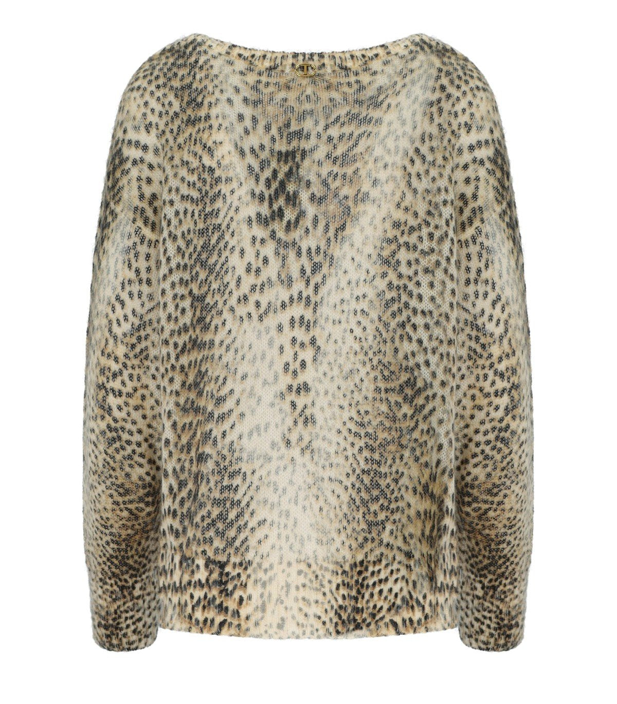 MAGLIONE ANIMALIER BEIGE TWINSET