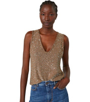 TOP ACAICI MARRON MAX MARA WEEKEND
