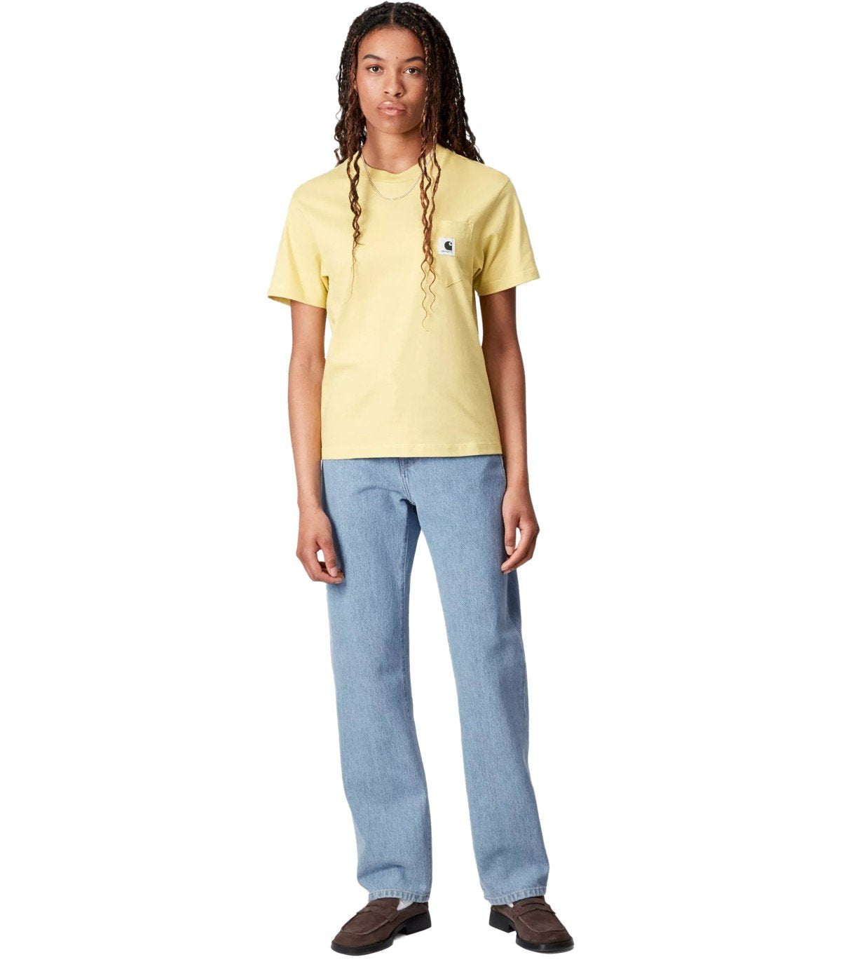 CARHARTT WIP NOXON LIGHT BLUE JEANS