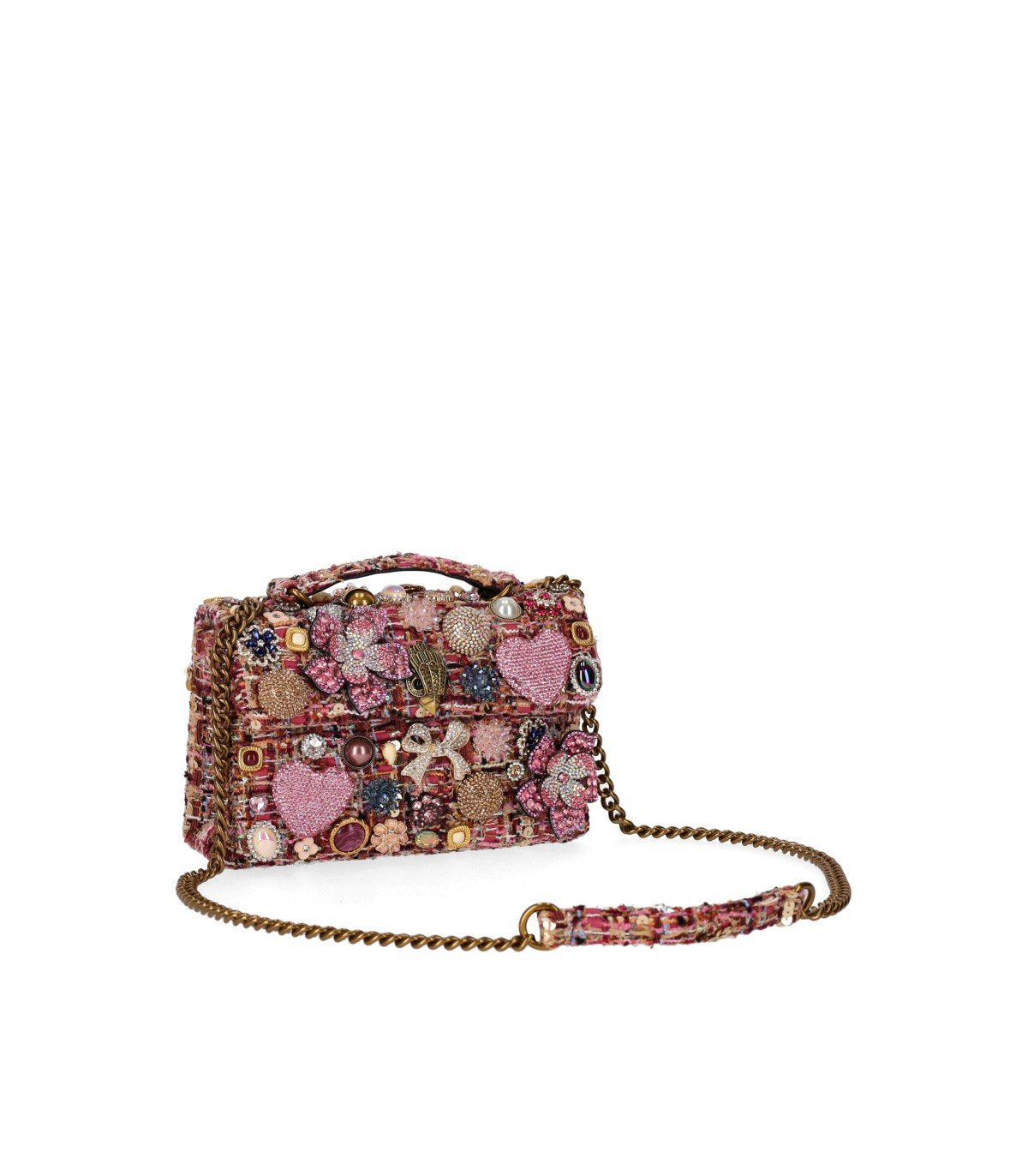 KURT GEIGER KENSINGTON ROSA SCHULTERTASCHE